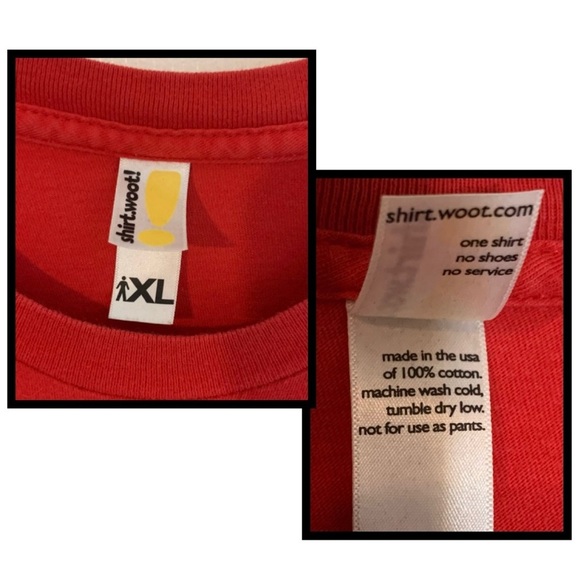 Vintage Shirt Woot “How Fire Extinguishers Work” T-shirt - Picture 5 of 7